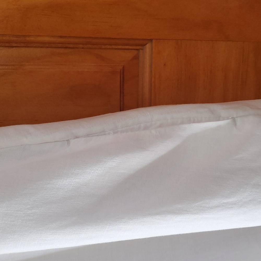 Nicole Miller New York Lined Linen Dress/Top White Sz S - Picture 3 of 8